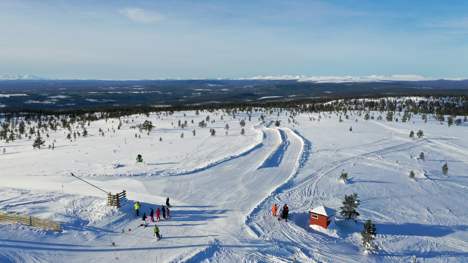 Skidanläggningen Idre Himmelfjäll.