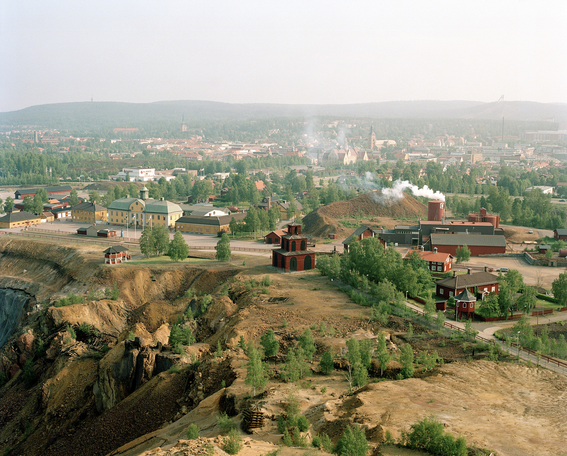 Bergmanslandskapet Falu Gruva.