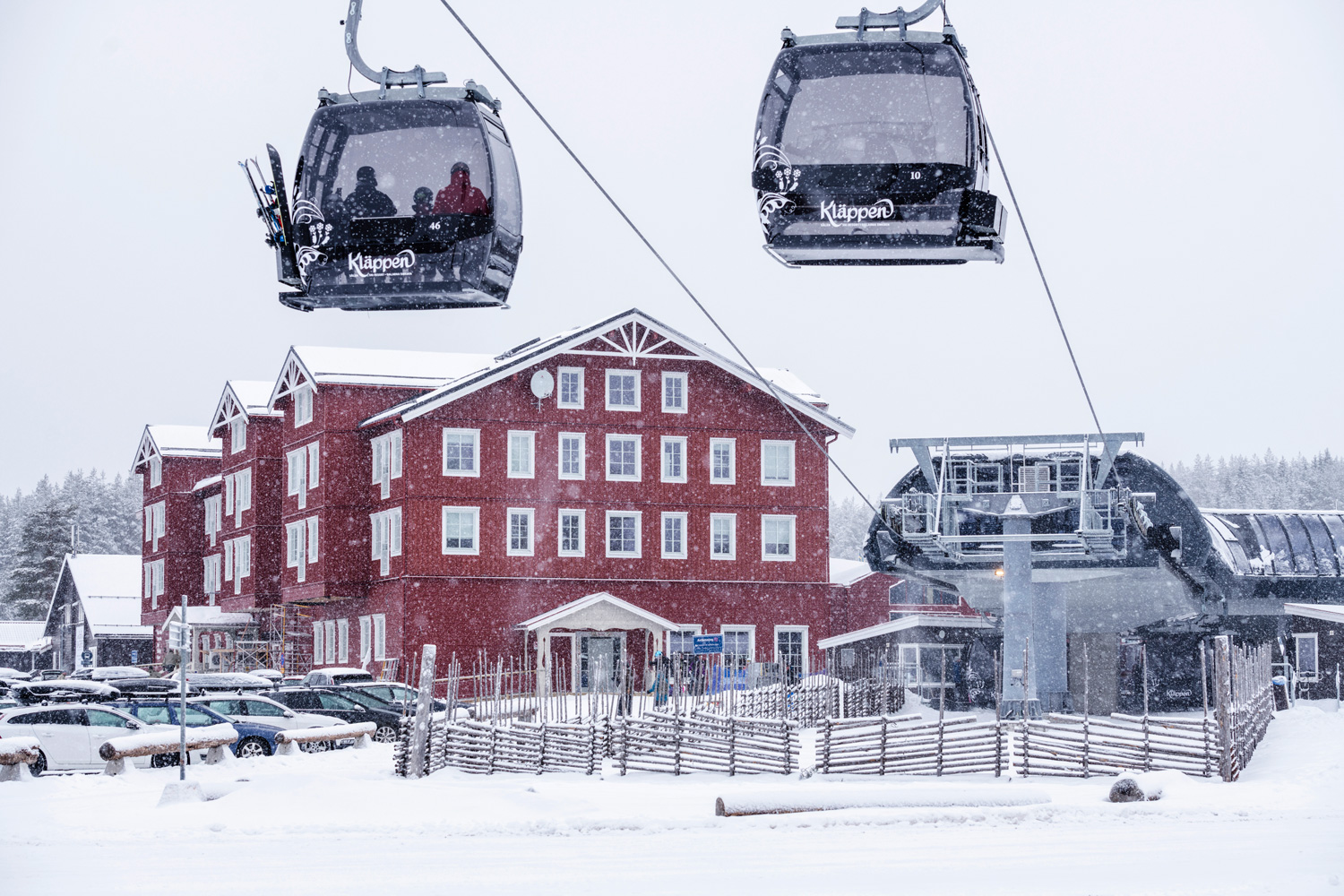 Hotell Kurbits i Kläppen.