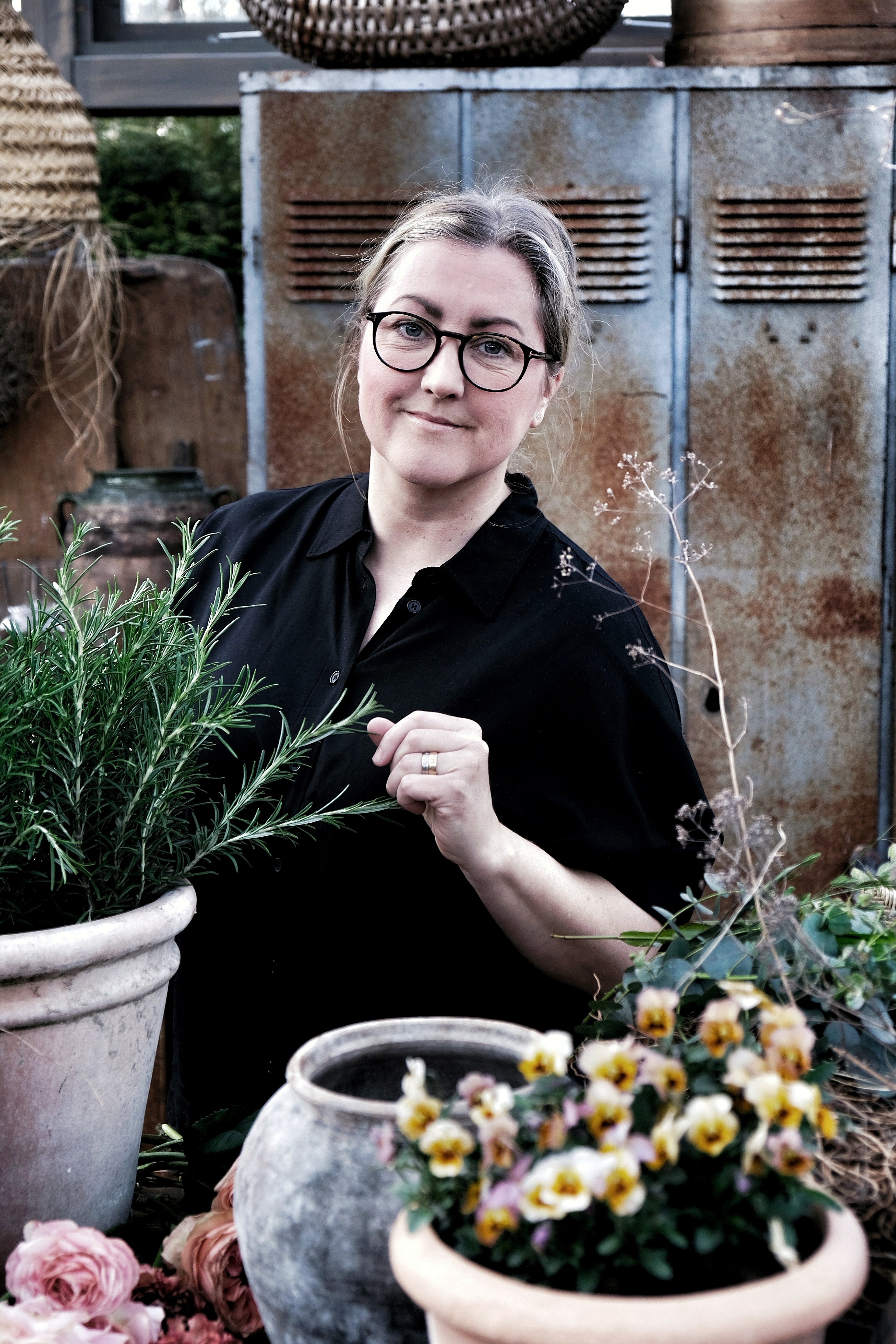 Porträtt på Linda Hansson.