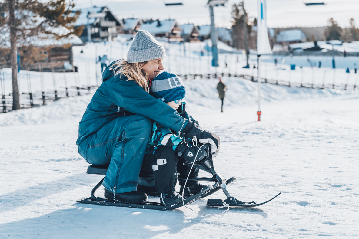 Lek på Idre Fjäll.