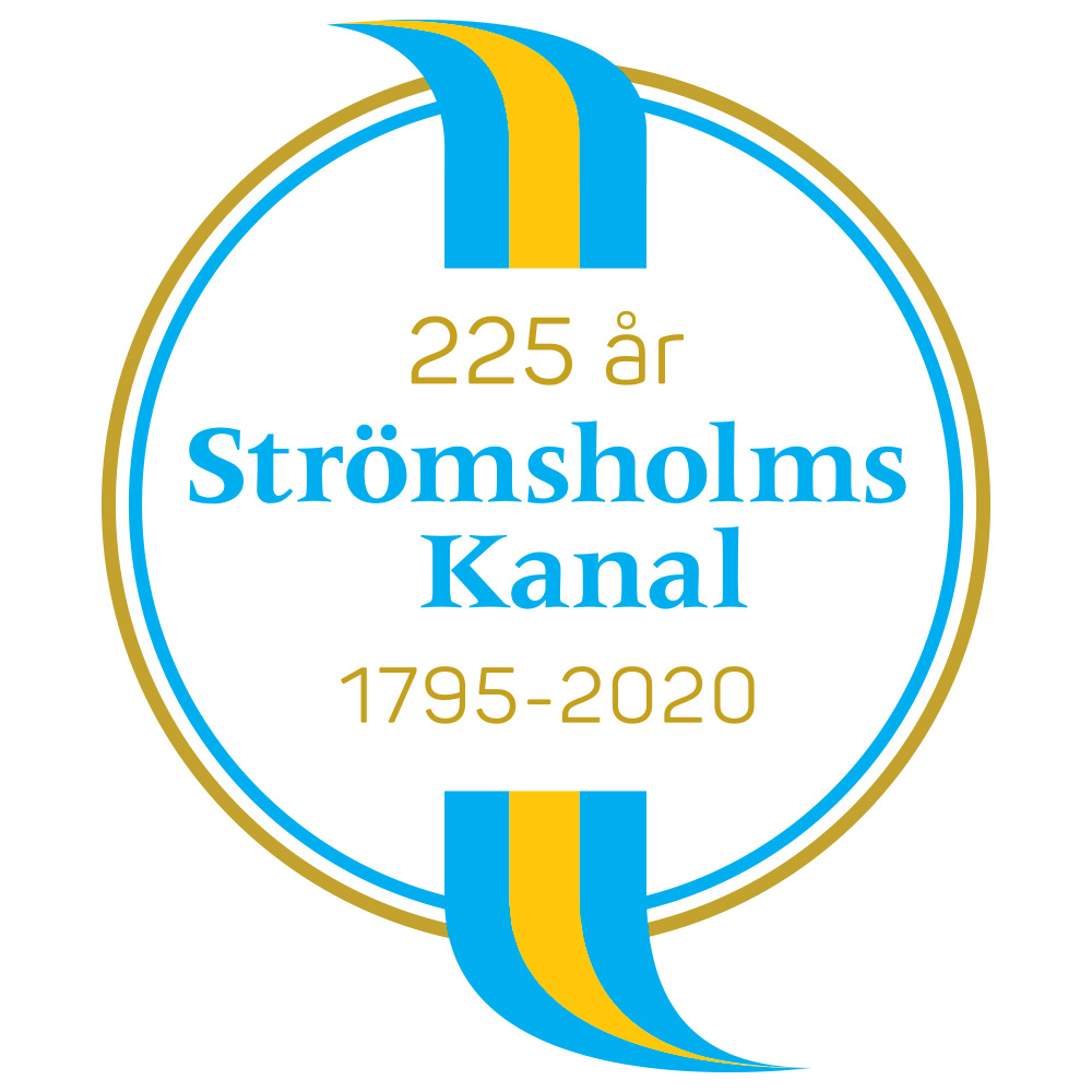 Logo för Strömsholms kanal.