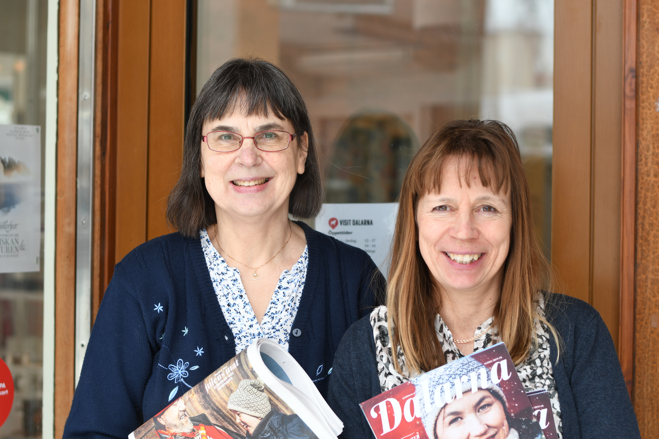 Personal på Mora Turistbyrå.