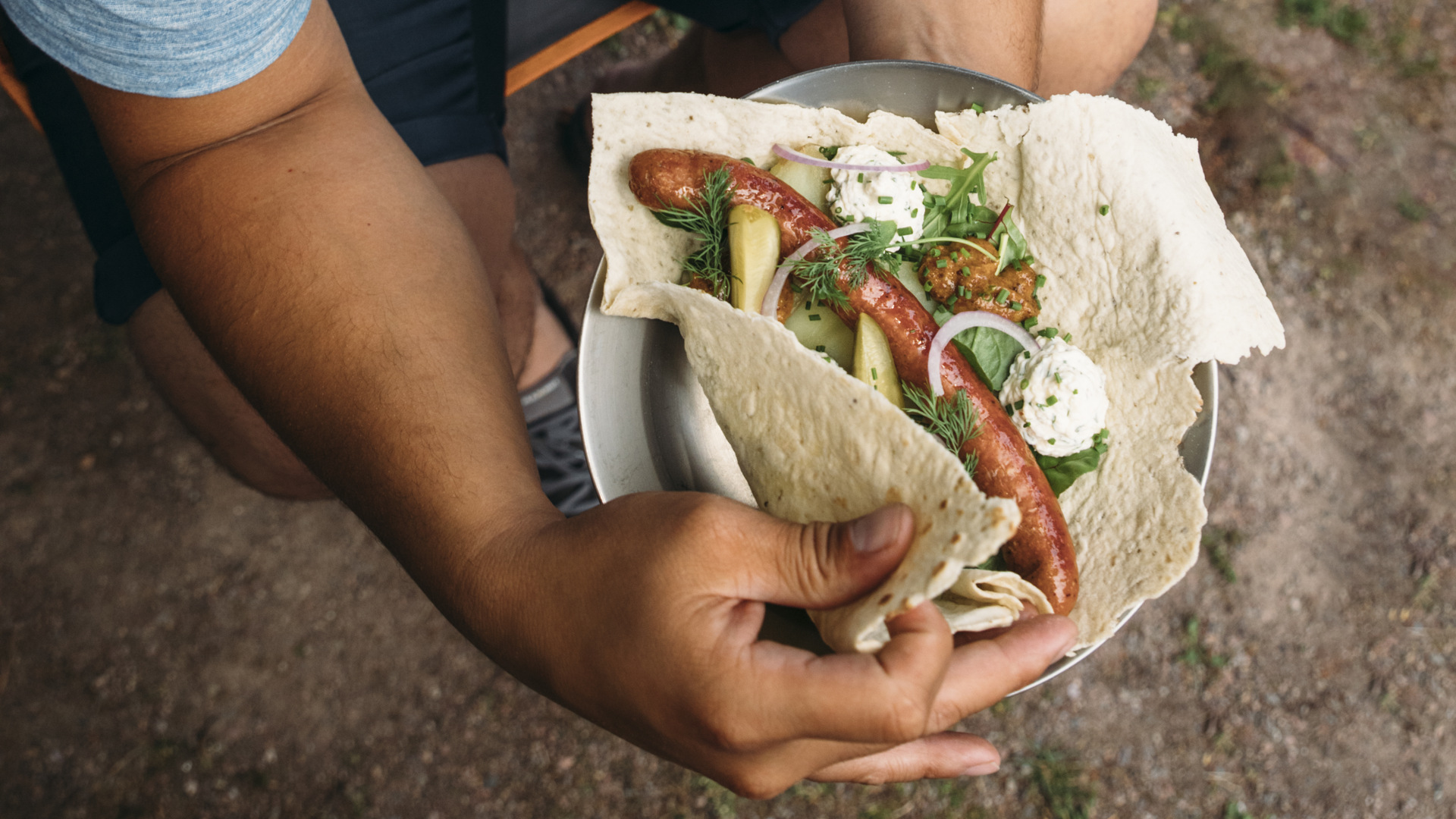 Mjukt tunnbröd från Rättviks Tunnbrödsbageri.