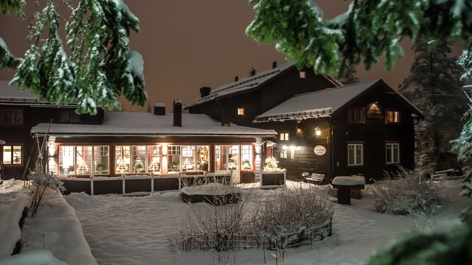 Olarsgårdens hotell i Sälen.