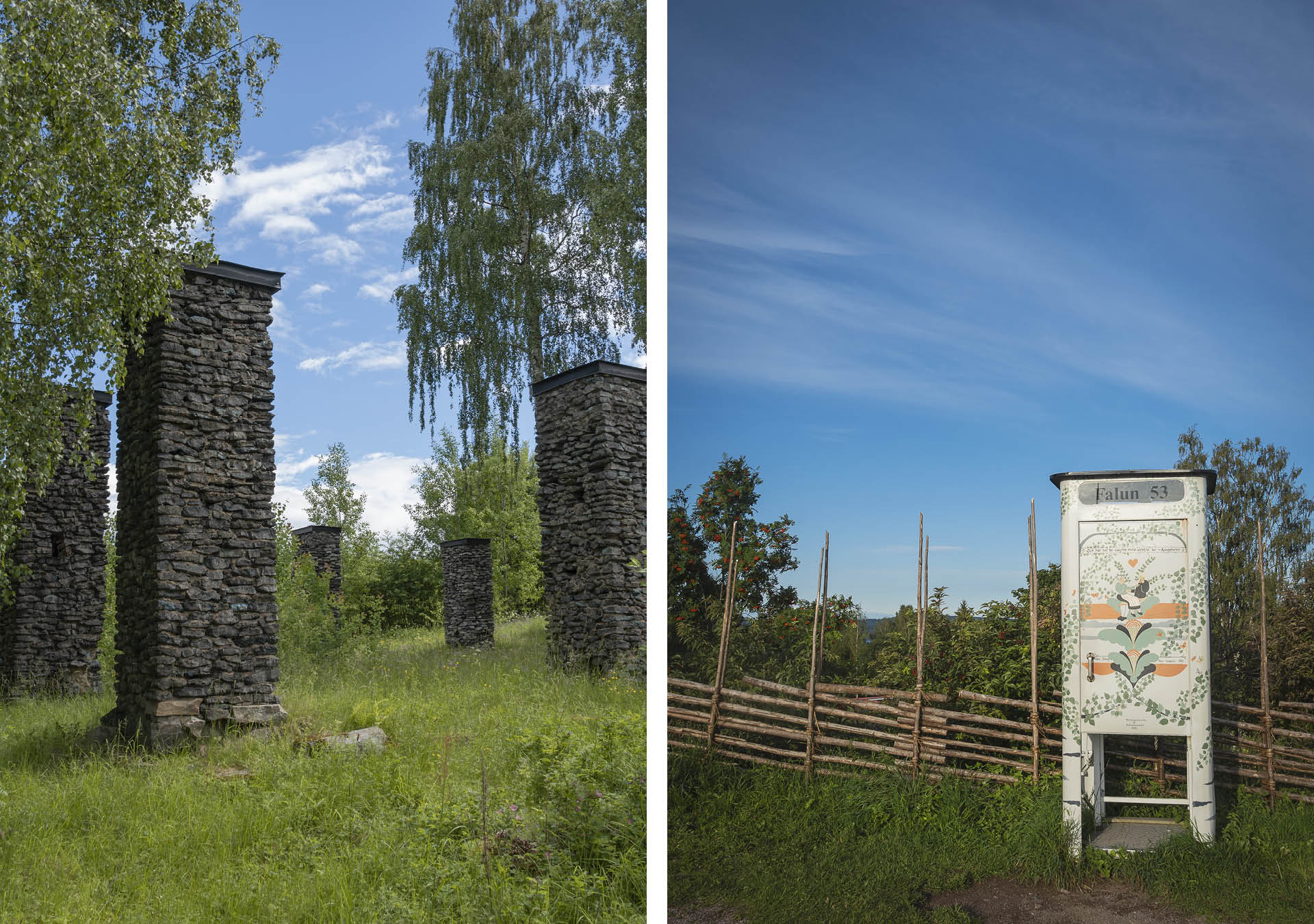 Pictures Ekomuseum and Tällberg.
