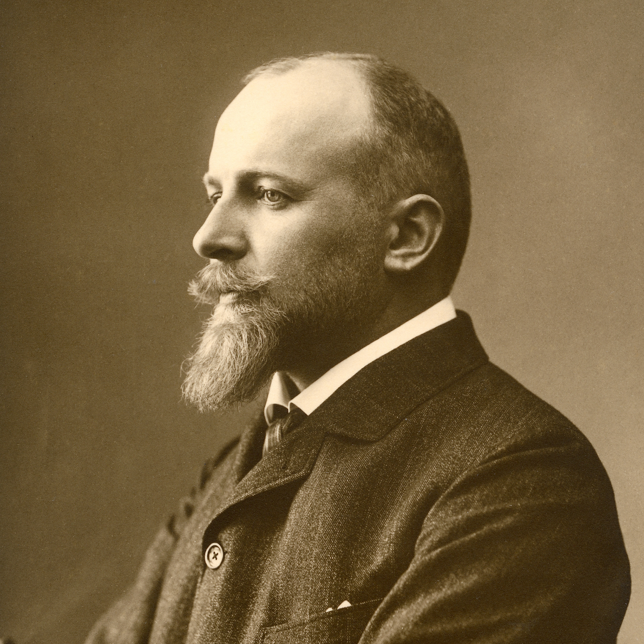 Porträtt på Gustaf Ankarcrona.