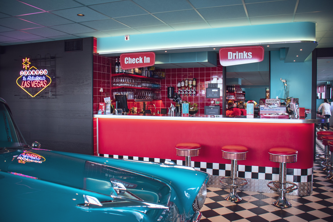 Restaurangen Diner 45 i Rättvik.