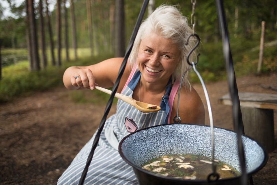 Självporträtt på Elle.