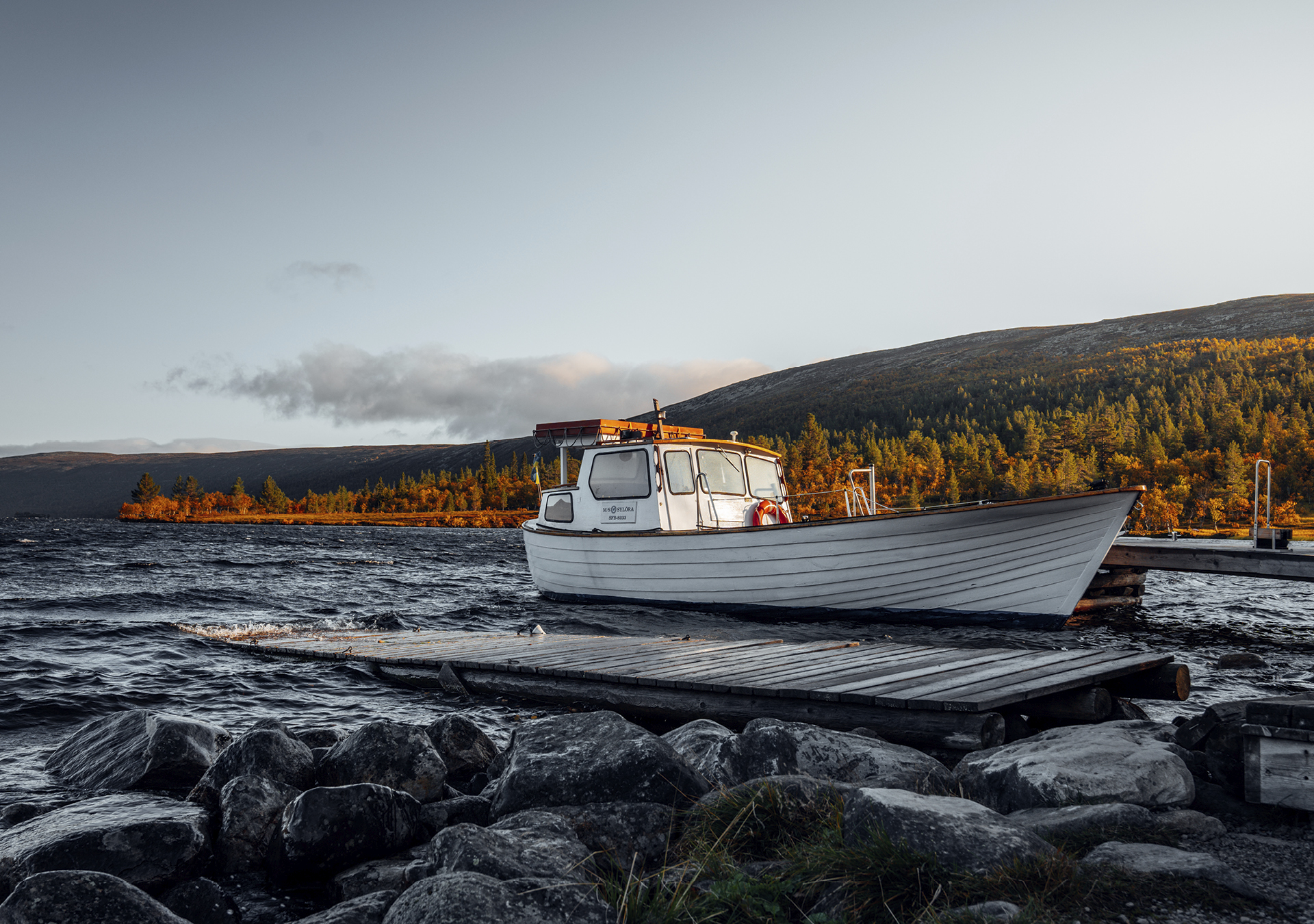 Båten som tar dig till Sylen.
