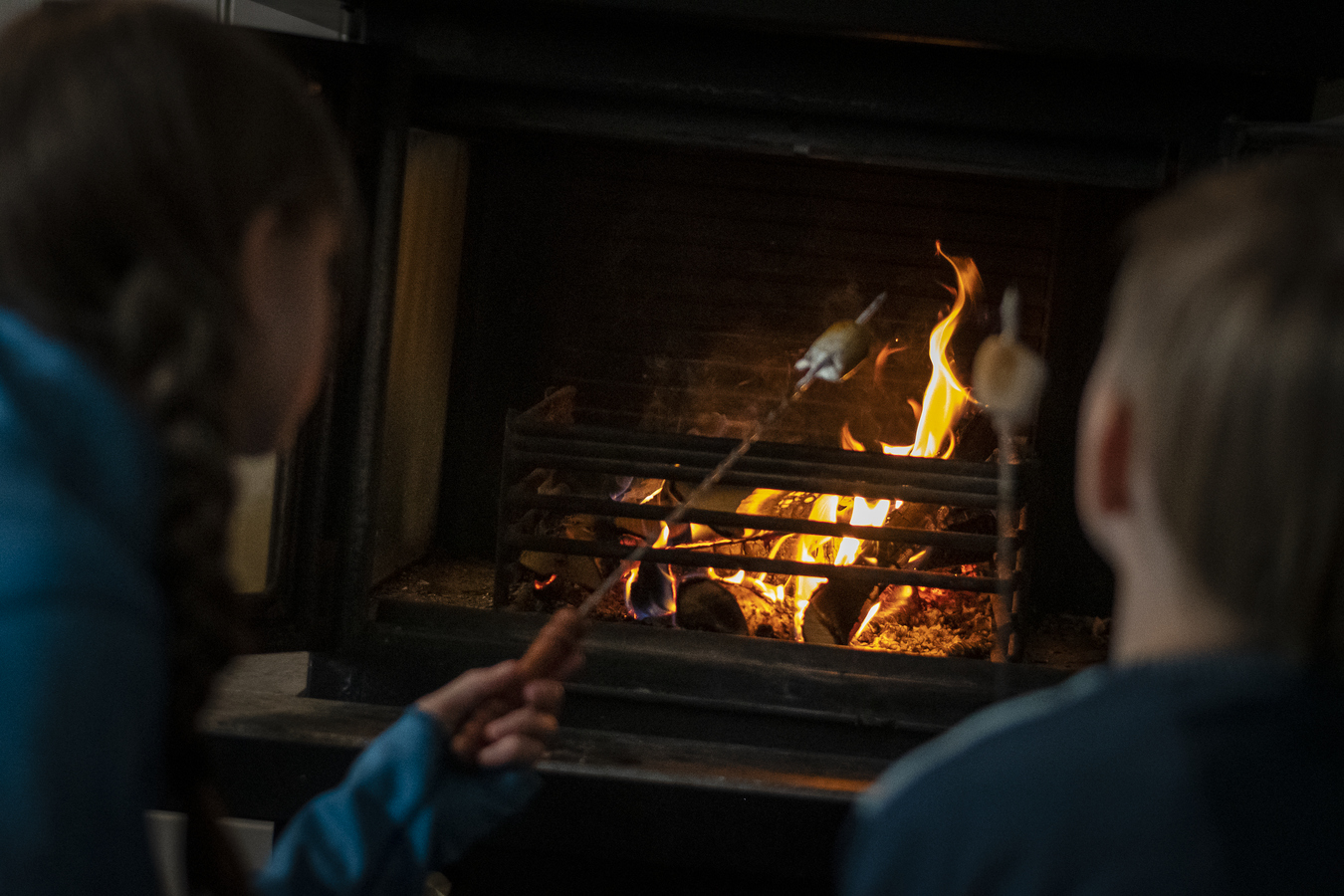 Grilla marshmallows.