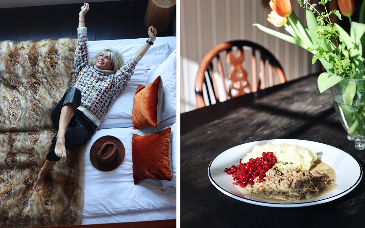 Joanna Swica på Olarsgården i Sälen.