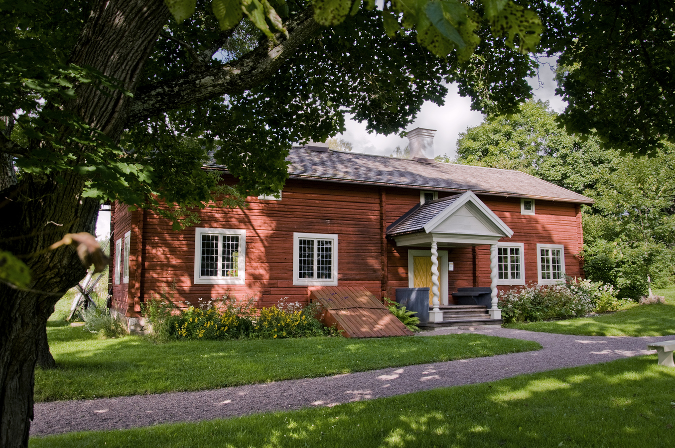 Linnés bröllopsstuga.