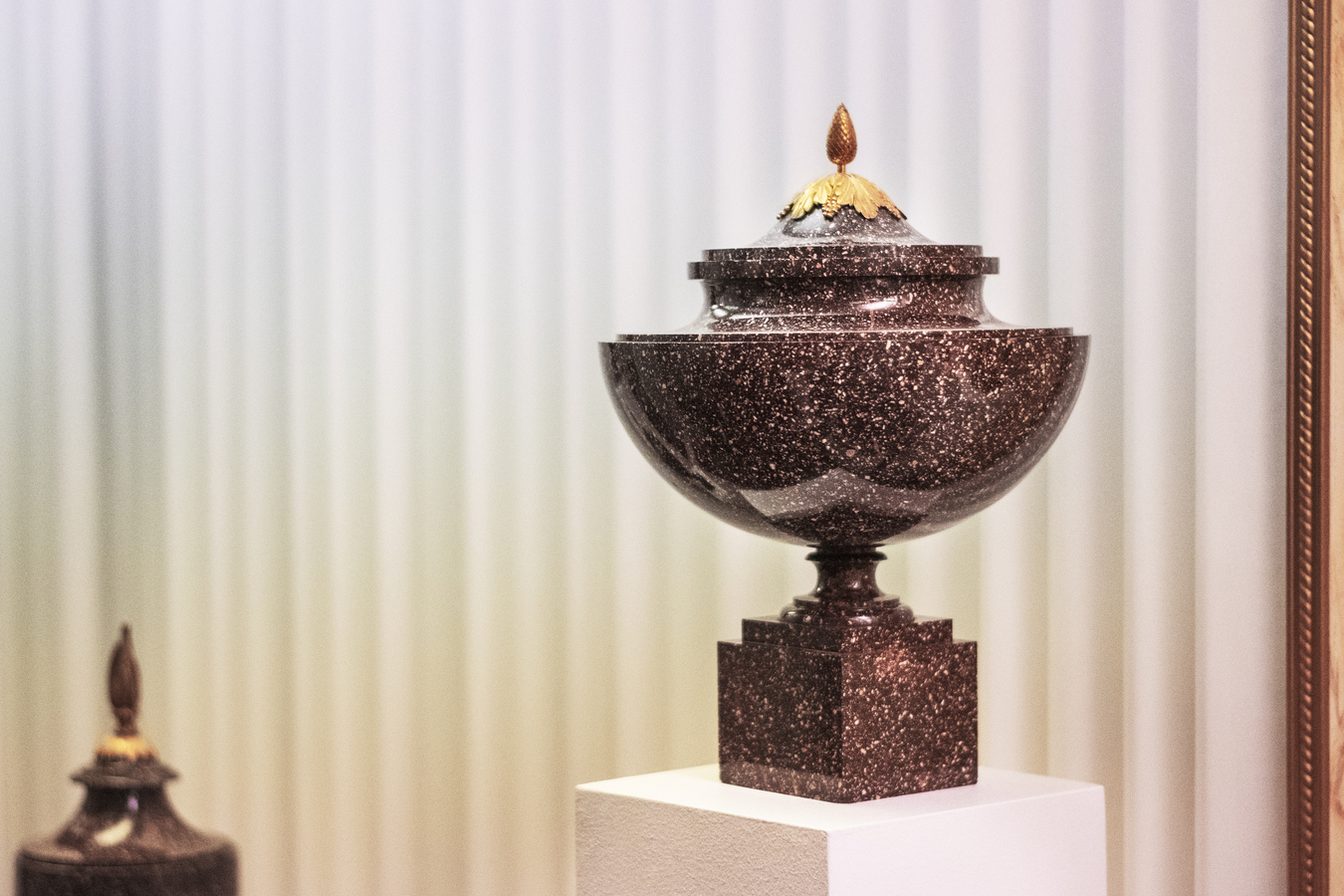 Porfyrvas från museet.