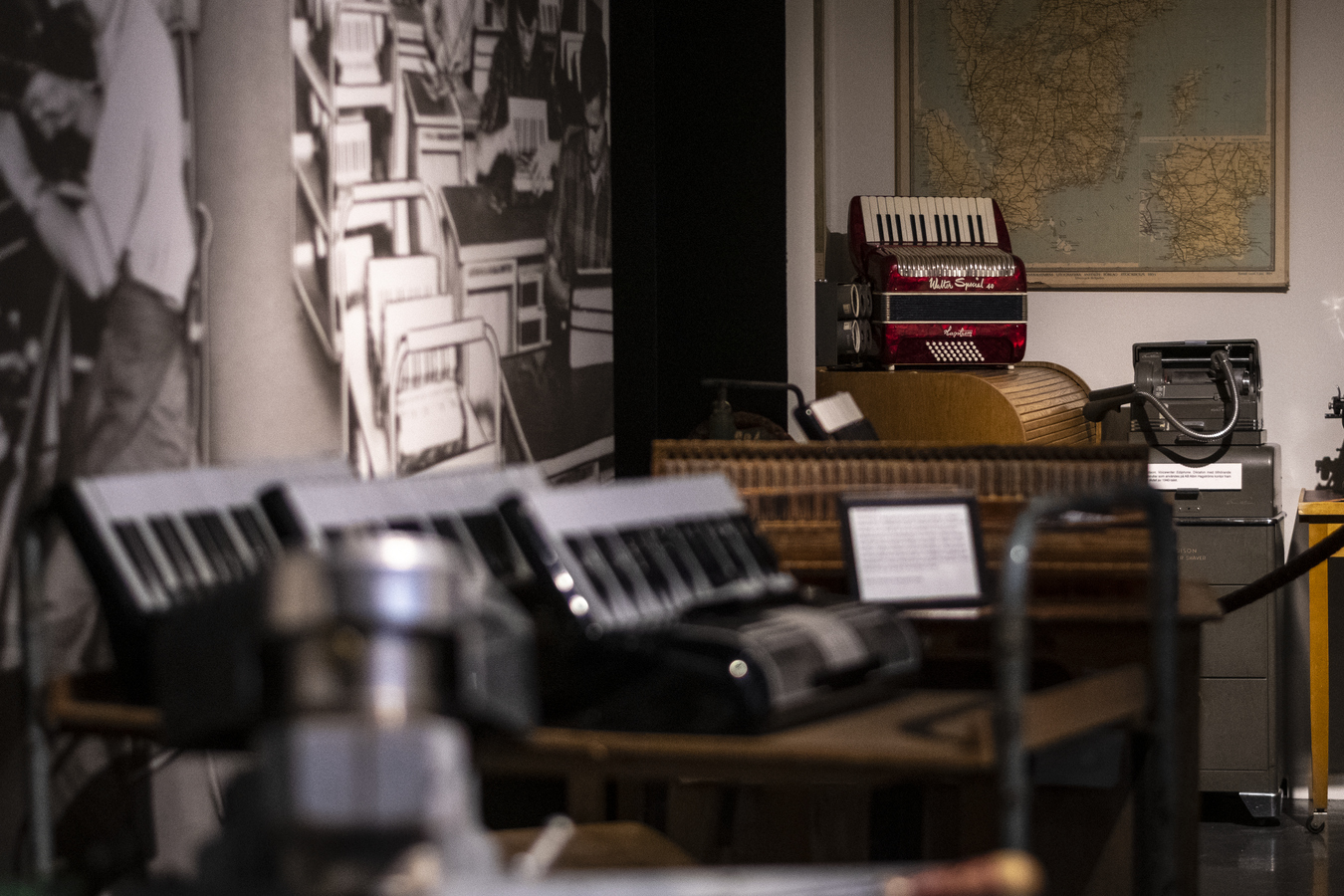 Museumet i Älvdalen.