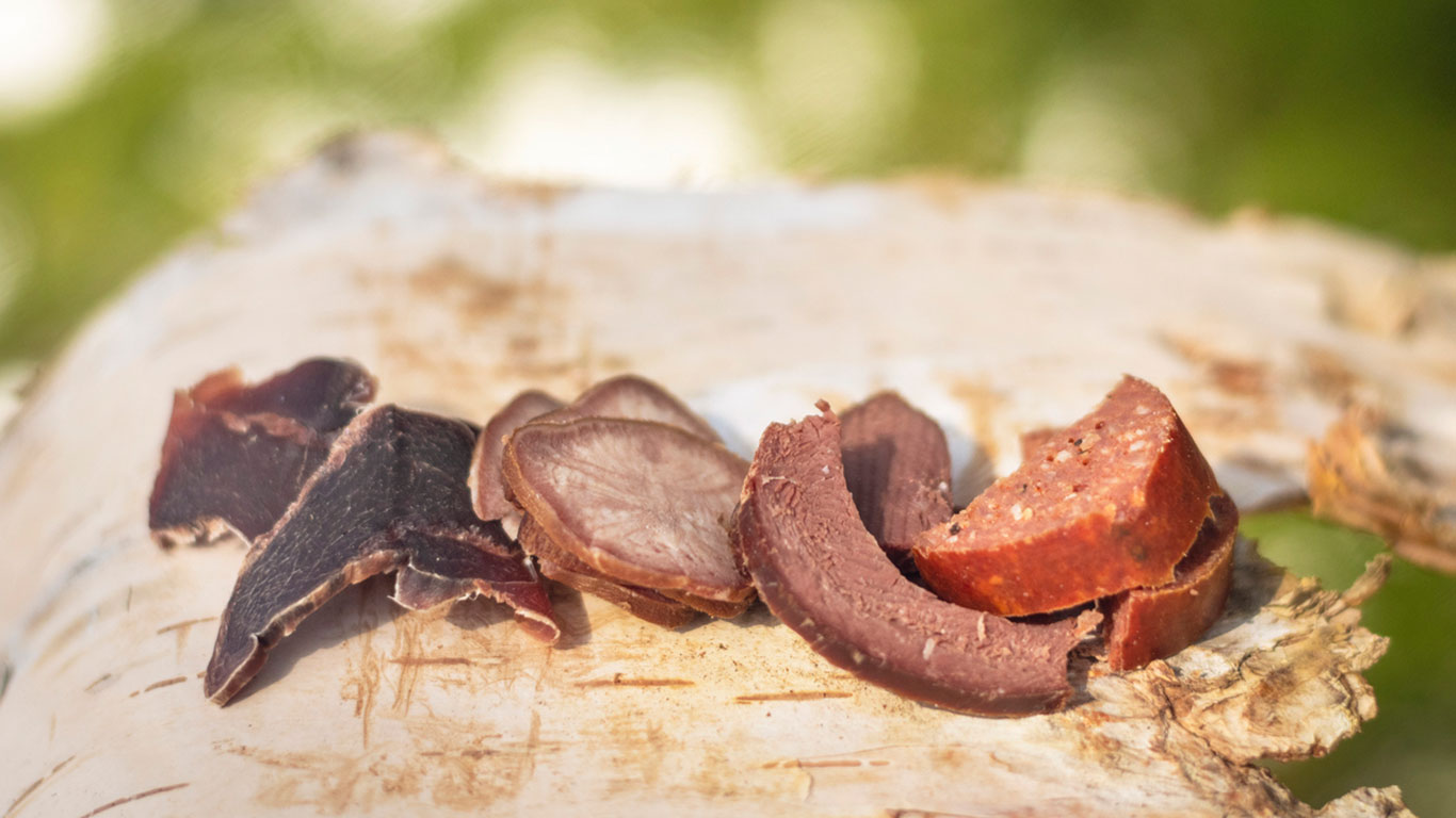 Delikatesser och chark från Renbiten.