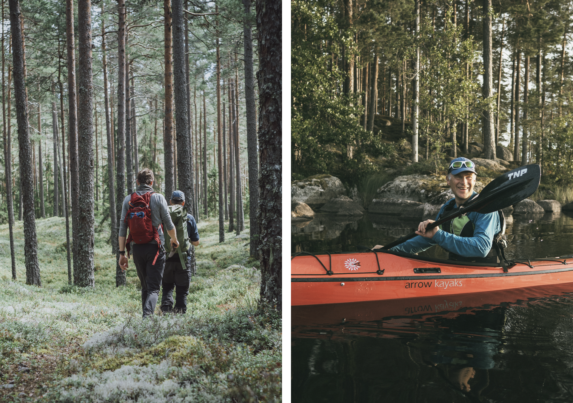 Picures of outdoor activities.