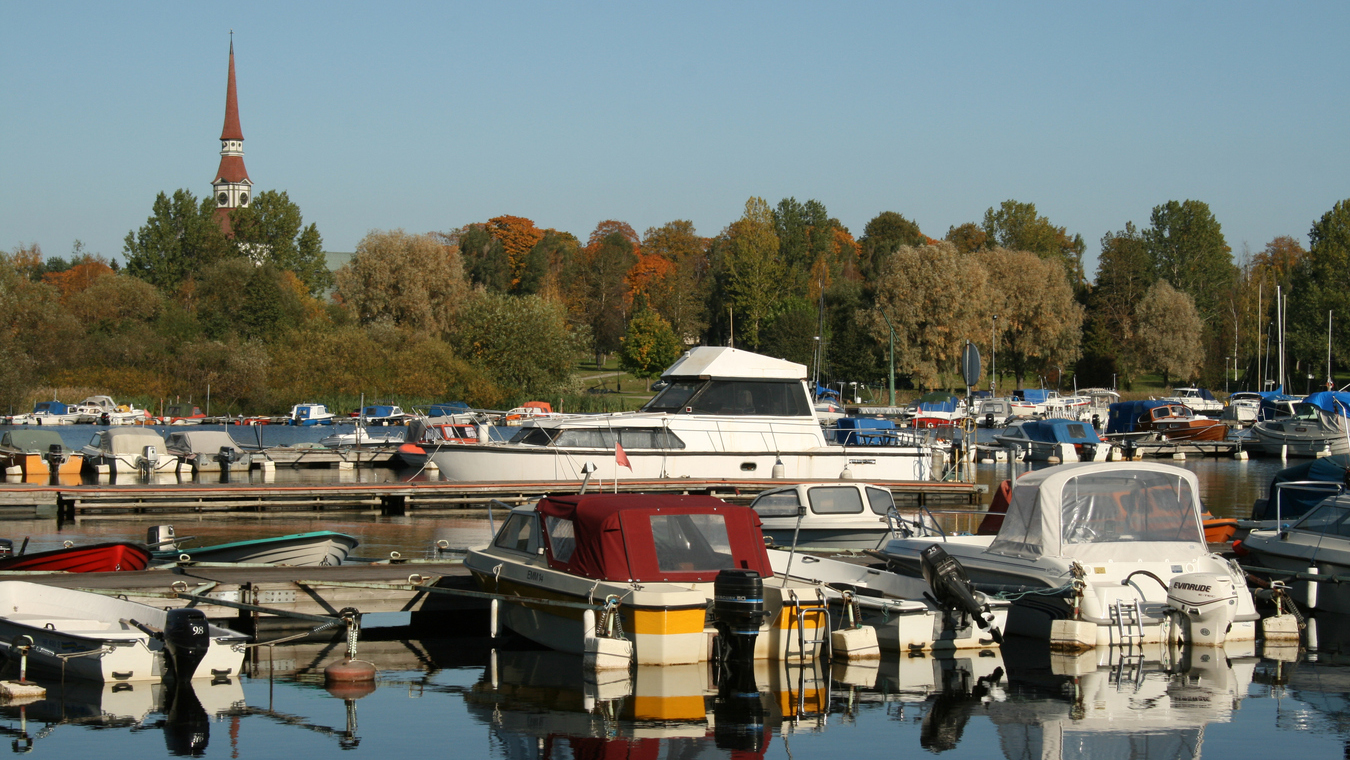 Hamnen i Smedjebacken.