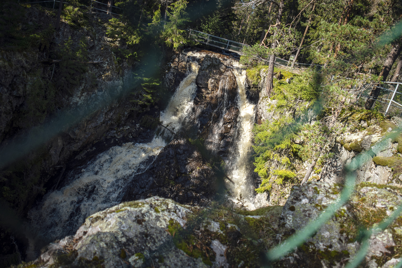 Styggforsen i Rättvik.