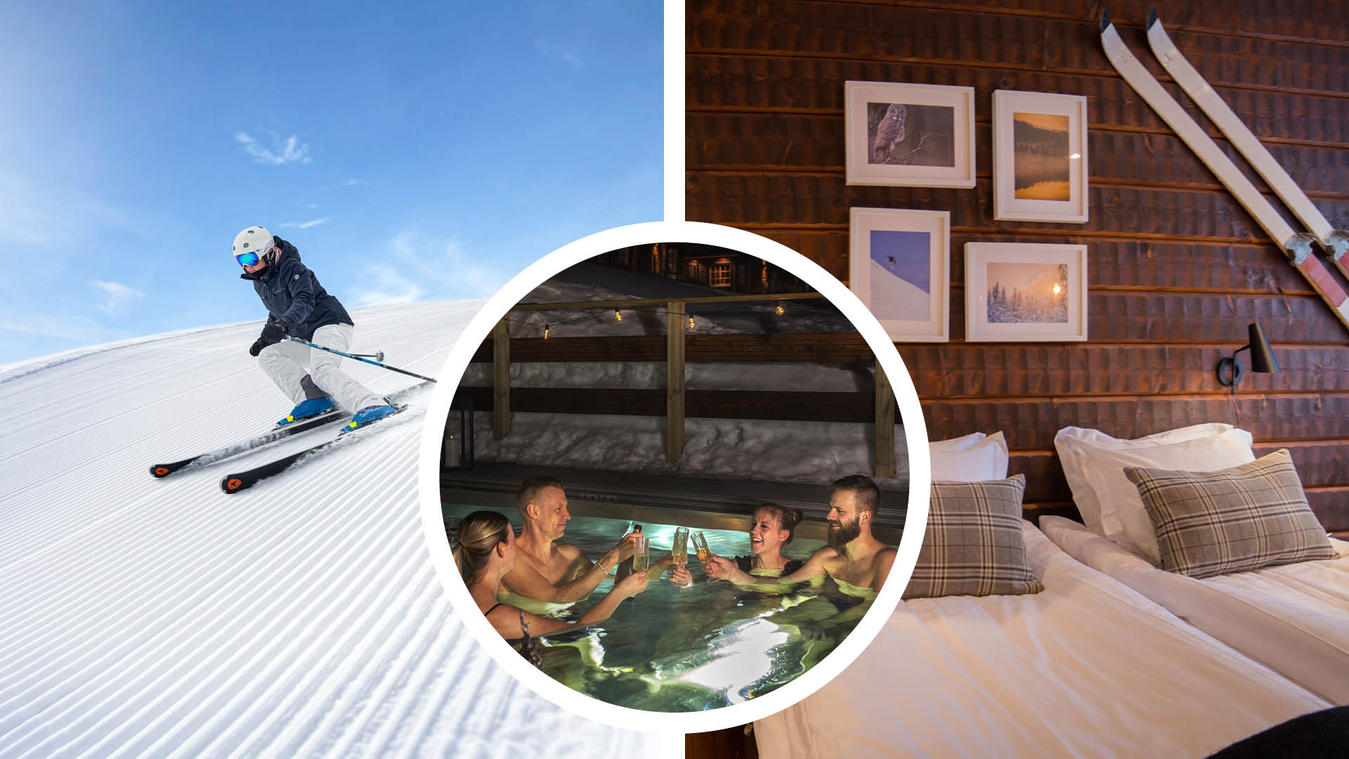 Bildkollage Mountain Lodge.