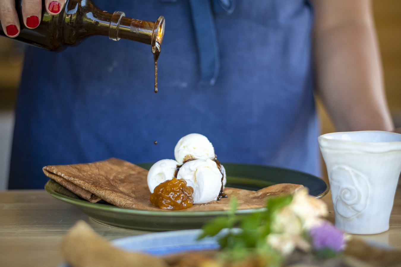 Dessert willers creperi Vikarbyn.