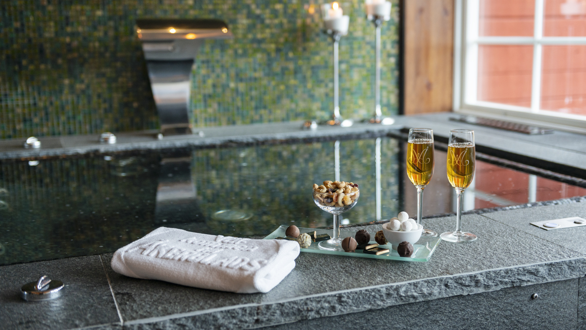 Pool på Åkerblads Spa