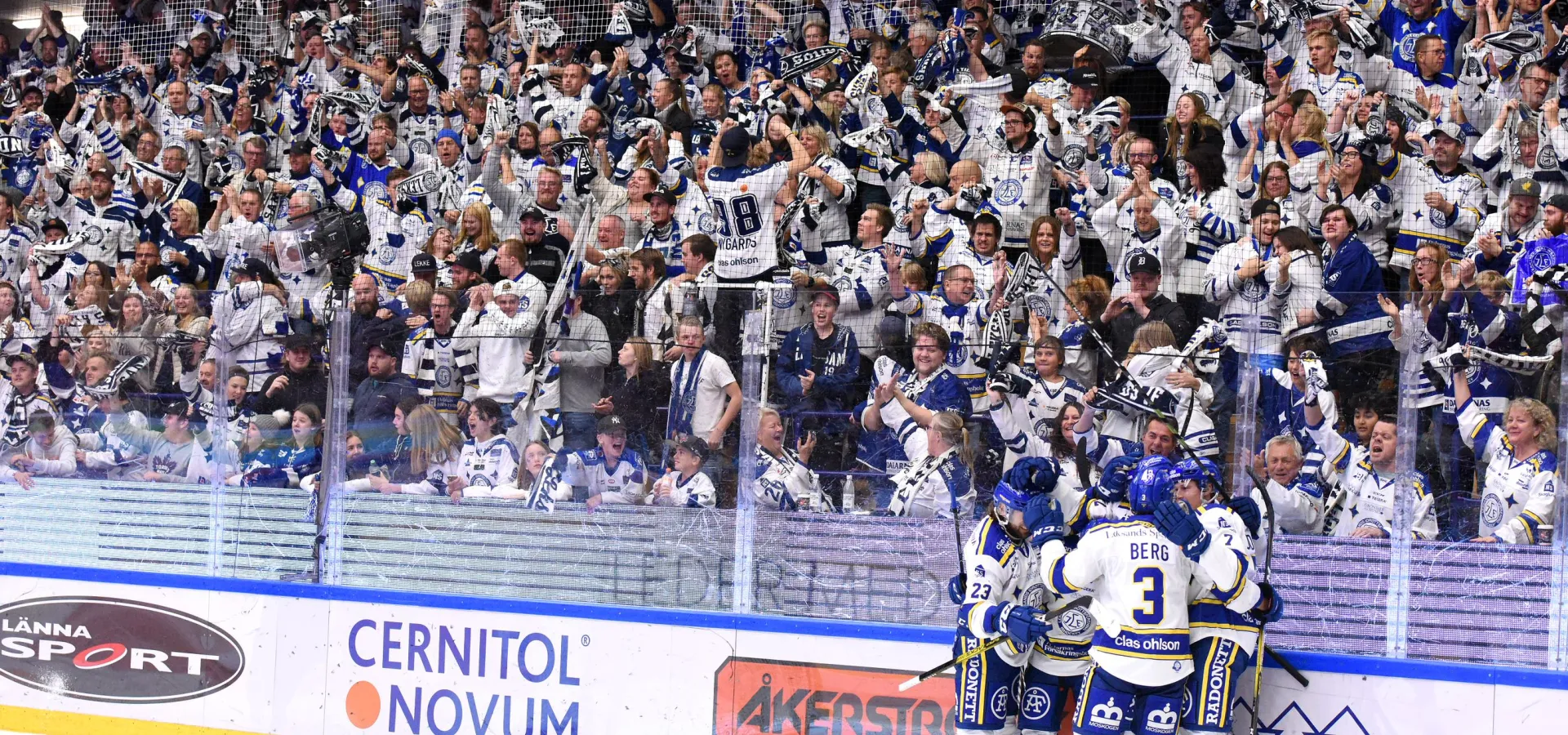 Leksands IF hemmamatch i Tegera Arena