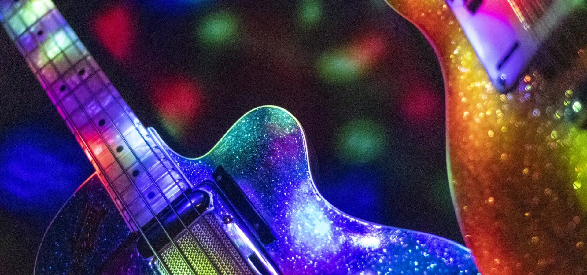 Hagströmsgitarrer från museet.