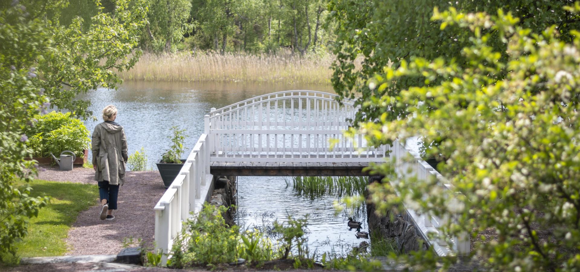 Carl Larsson-gårdens trädgård.