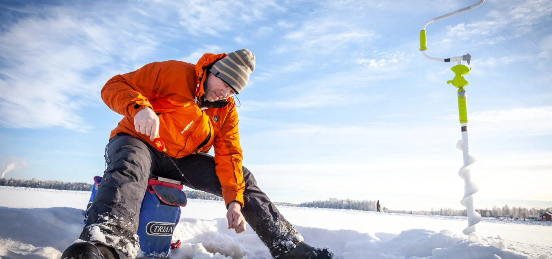 Tipsen som guidar till vinterfiske i Dalarna.