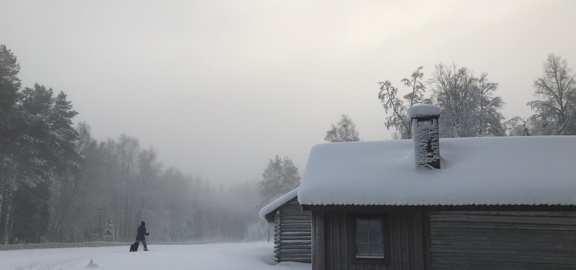 Vinterdag i Rättvik.