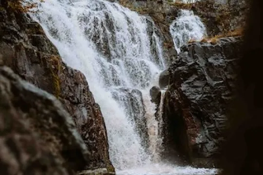 The Waterfall Brudslöjanfallet.