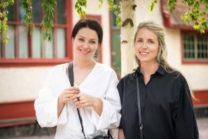 Bloggerskorna Nathalie Myrberg och Catarina Skoglund.