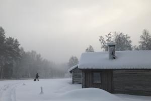 Vinterdag i Rättvik.