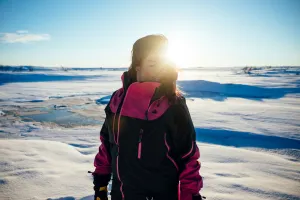 Sara Rönne på fjället.