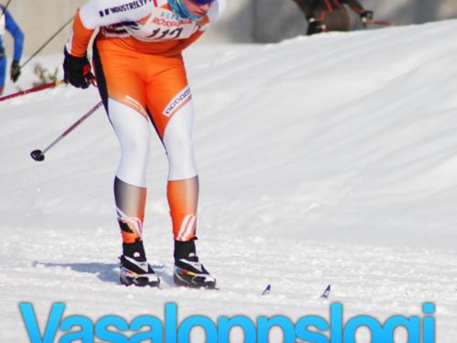A cross-country skier.