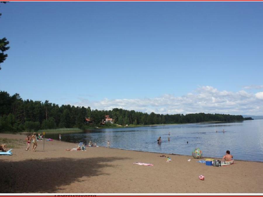 Outdoor swimming in Mora.
