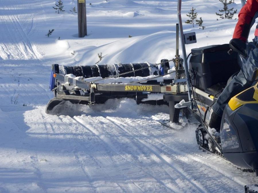 Picture of a snowmobile