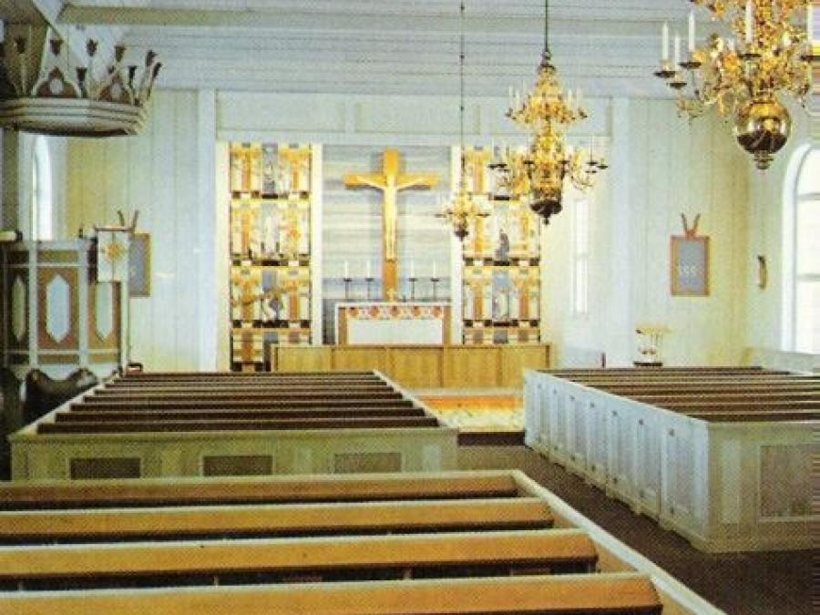 Särna church interior