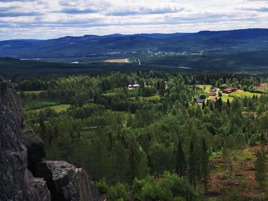 Utsikt över Älvdalens natur.
