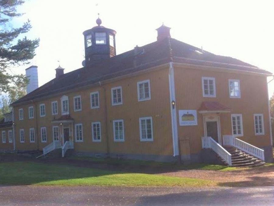 Exterior of the Hotel in Insjön.