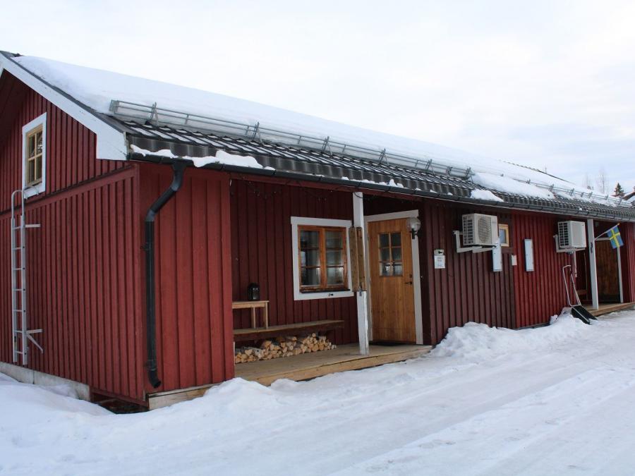 Exterior of a cottage in Idre Fjäll.
