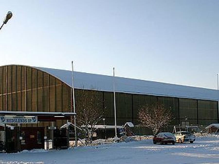 Ice hockey hall.