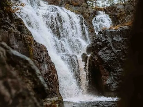 The Waterfall Brudslöjanfallet.