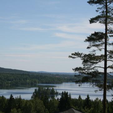 A lake in Smedjebacken.