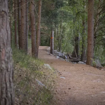 A part of Bruksleden in Avesta.