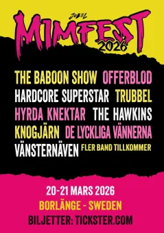 En affisch med text på.