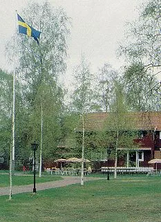 Exteriör av Solvi gård.