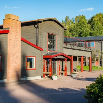 Exterior image on the entrance.