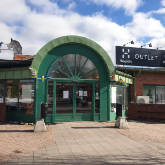 Entrén till affären.